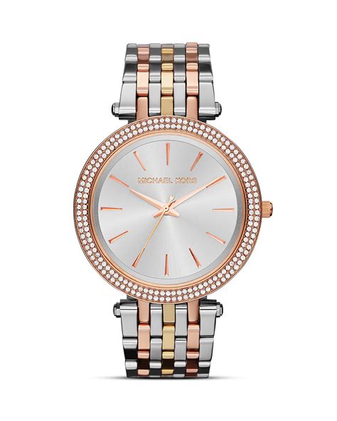 michael kors tri color watch|Michael Kors Darci Three.